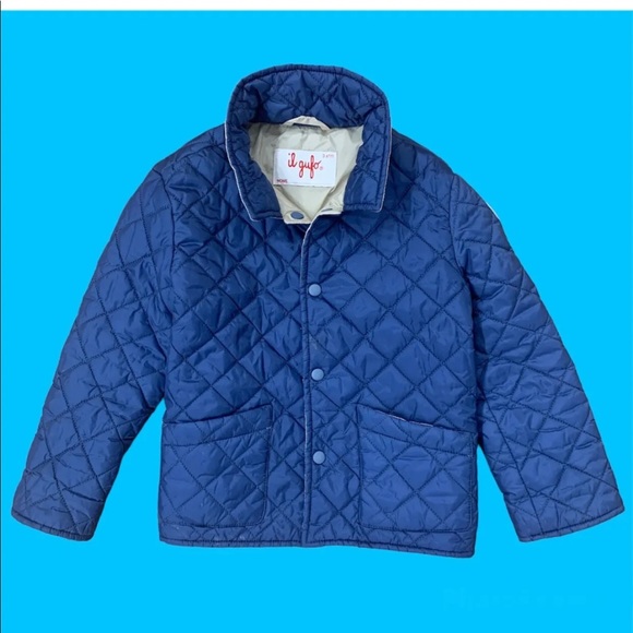 NWT IL Gufo Jacket Puffer Reversible Nylon Parka Italy Kids Baby Boys Girls Gift - Picture 3 of 7